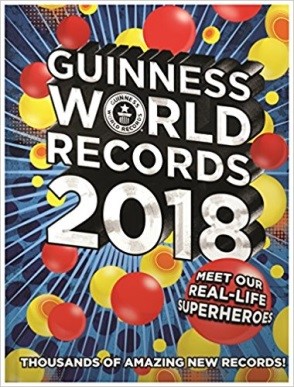 Guinness world records 2018 book cover