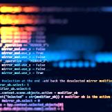 An image of computer code