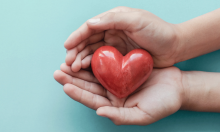 hands with heart